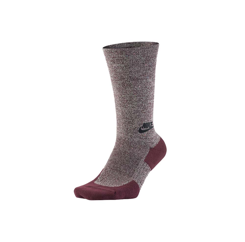 burgundy nike socks