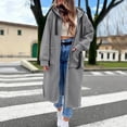 thumbnail image 7 of VBVC Women's Oversized Long Zip Up Hoodie , Drawstring Hooded Jacket For Women , Ladies' Casual Fall Winter Outerwear with Pockets, Gray , S-3XL, 7 of 7