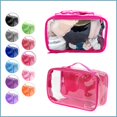 thumbnail image 2 of Cubo de embalaje de viaje EZpacking Clearview con asa rosa, 2 of 8