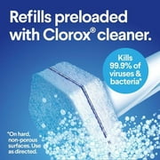 Clorox Toilet Wand Toilet Cleaning Kit, Toiletwand, Caddy And 6 Refills - Pack of 2