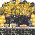 thumbnail image 5 of 2 juegos de globos de Hello 2025, accesorios para diseño de fiestas, globos de graduación, decoración de letras 2025, regalos de fiesta de Año Nuevo, película de aluminio, Navidad., 5 of 5