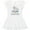 AA-White, variant on Inktastic A Little Bit of Heaven Sent Down to Earth Cute Elephants Girls Toddler Dress
