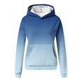 thumbnail image 4 of Jsaierl Womens Hoodies Oversized Gradient Print Hooded Sweatshirts Holiday Sweaters Workout Long Sleeve Top Hoodie, 4 of 4