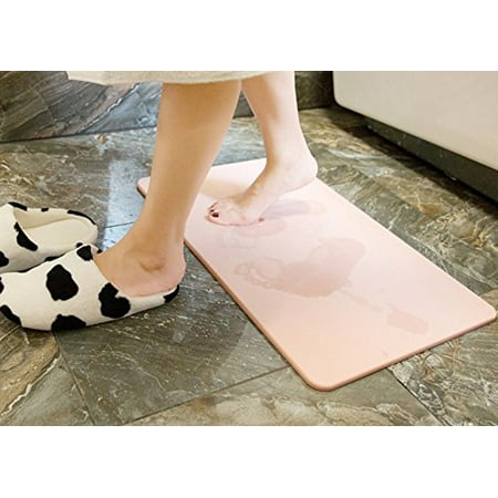 Home Cal Antislip Bath Mat Absorbent Diatomaceous Earth Fast