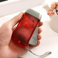 thumbnail image 3 of BQBQERT Not Battery Flashlight Handpress Emergencies Torch Light for Camping, Hand Crank Flashlight 3 LED Light Hand Press Torch, 3 of 8