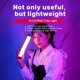 thumbnail image 4 of Lámpara de fotografía Ulanzi VL110RGB Tubo de luz RGB portátil Magnético LED Varita de luz de video 2500K-9000K Regulable 20 Efectos de iluminación CRI95 + Batería incorporada para Vlog Live Streaming Maboto Lámpara de fotografía, 4 of 7