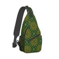 thumbnail image 2 of ZICANCN Crossbody Sling Bags for Women Men,Green Yellow Leaves Casual Shoulder Backpacks for Travel Sport Climbing Runners Daypack, 2 of 9