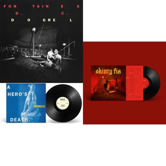 Dogrel & Hero's Death (Printed Inner Sleeve) & Skinty Fia [LP Vinyl Bundle]