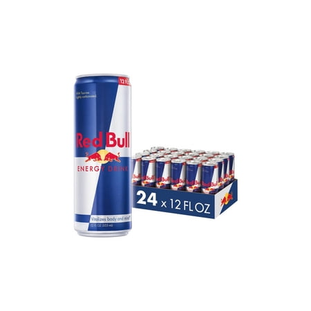 Red Bull Energy Drink Original 12oz Cans 24 Pack Case Performance Energy Beverage Red Bull Energy Drink Original 12oz Cans 24 Pack Case Performance Energy Beverage