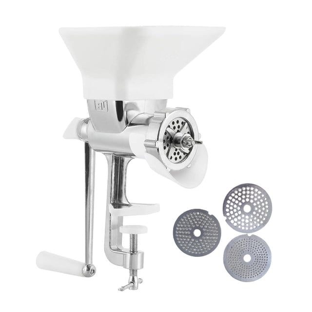Máquina Manual para Hacer Croquetas de Comida para Mascotas, Granuladora con Generador de 1,5 Mm, 2,5 Mm Y 3 Mm para Pollos Y