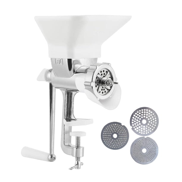 Máquina manual para pellets de croquetas y señuelos de pesca, peletizadora ergonómica accionada por manivela con boquillas de 1,5 mm, 2,5 mm y 3 mm pa