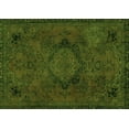 thumbnail image 1 of Ahgly Company Indoor Rectangle Abstract Green Modern Area Rugs, 7' x 9', 1 of 4