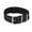 Black, variant on Durable Military Fabric Buckle Woven Nylon Wrist Watch Band Strap 18-22mm