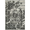 thumbnail image 5 of SAFAVIEH Adirondack Zoey Traditional Faded Area Rug, Silver/Black, 10' x 10' Round, 5 of 10