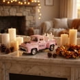 thumbnail image 4 of Halloween Truck Decor, Halloween Decorations - Mini Cute Farmhouse Style Halloween Metal Truck Decor With 3 Mini Ghost Ornaments for Tabletop, Tiered Tray, Shelf, Fireplace and Home Indoor DéCor, A-1, 4 of 8