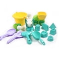 thumbnail image 5 of Set de juguetes de arena de playa para niños de silicona suave con balde, 5 of 5