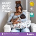thumbnail image 2 of Almohada de Lactancia Boppy Uplift con Posicionador Corporal, Flores Rosadas, 2 of 8