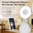 thumbnail image 2 of Quantifty 3-in-1 Magnetic Beauty Selfie Light for Phones, Portable Magnetic Selfie Light with Mirror, 360° Foldable Ring Light, Three Soft Color Temperatures, for Photography Recording, 2 of 7