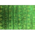 thumbnail image 1 of Ahgly Company Indoor Rectangle Oriental Green Industrial Area Rugs, 7' x 9', 1 of 4