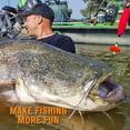 thumbnail image 6 of Catfish Fishing Set, Fishing Hook Set Catfish, Takedown Rigs Catfishs Float Rigs Consists of Float Beads and Circle Hooks with Rattler Fishing Equipment, (6 Set 8/0), 6 of 7