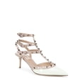 thumbnail image 2 of Valentino Woman Garavani Rockstud Leather Pumps White Sizes IT 34-50 2/3, 2 of 3
