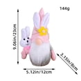 thumbnail image 2 of New Easter Decoration Doll Easter Bunny Decoration Toys, 2 of 8