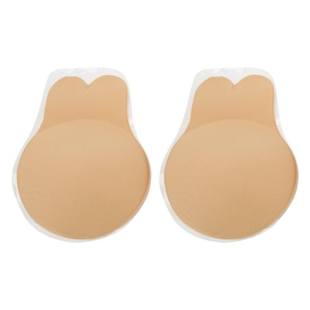 

Adhesive Pasties Safe Use Adhesive Braless Nipple Cover Length Reusable Breast Lifting Washable Nylon For Party For Women M