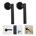 thumbnail image 1 of RUNROTOO Black Stainless Steel Door Lock with Silent Operation 1Set for Interiors, 1 of 8