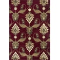 thumbnail image 3 of 9' x 13'  Polypropylene Red Area Rug, 3 of 8