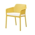 thumbnail image 2 of Silla Alterego Tampico apilable con brazos Amarillo, 2 of 4