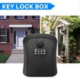 thumbnail image 5 of Key Lock Box, Wall-Mounted Zinc Alloy Key Box Weatherproof 4-Digit, 5 of 5