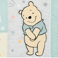 Lambs & Ivy Disney Baby Winnie the Pooh Hugs 3Piece Blue Nursery Crib