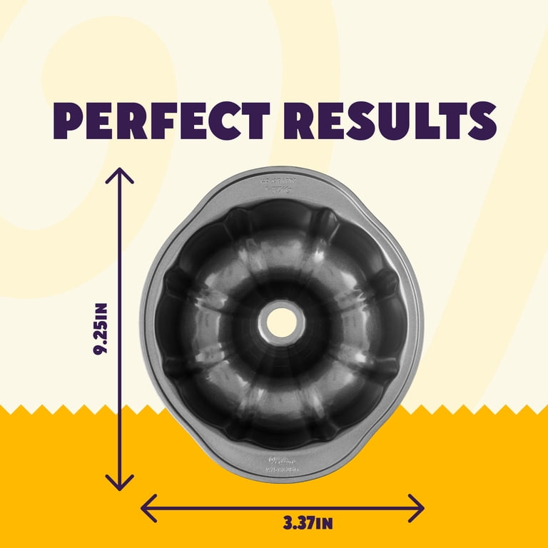 Wilton, Metal Fluted Tube Pan, 9-Inch, Perfect Results - Walmart.com