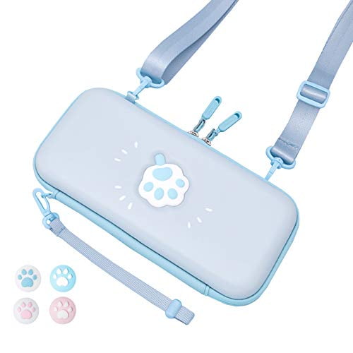 Carrying Case For Nintendo Switch Lite Portable Travel Bag Cute Paw Ice Cream Ultra Slim Hard Protective Nbsp Storage Cover Accessories With 8 Game Cards Slot Removable Strap 4 Thumb Carrying Case For Nintendo Switch Lite Portable Travel Bag Cute Paw Ice Cream Ultra Slim Hard Protective Nbsp Storage Cover Accessories With 8 Game Cards Slot Removable Strap 4 Thumb