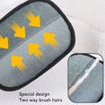 thumbnail image 3 of Gants de Toilettage pour Chat, 2 Pcs Gants de Toilettage Doux Réutilisables pour Canapé, 3 of 7