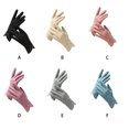 thumbnail image 4 of Jumpingount 1 par de guantes de terciopelo para pantalla táctil, guantes cálidos portátiles para ciclismo de invierno, accesorios para equipos de exterior guantes y mitones Beige Jumpingount AP014330-02, 4 of 6