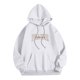 thumbnail image 5 of MHFRRA Sudadera con Capucha para Hombre, de Manga Larga, Cómoda E Informal, con Cordón Ajustable para Actividades Al Aire Libre Blanco, 5 of 6