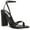 Black Leather, variant on Womens Candid Leather Strappy Ankle Strap