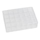 thumbnail image 3 of Paquete de 5 bandejas de plástico transparente para sembrar semillas, ideales para suculentas, vegetales y plantas, 3 of 8