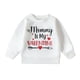 thumbnail image 4 of Sudadera Para Niños Pequeños Moda Para Niñas Lindas Manga Larga Corazón Dulce Estampado De Letras Volantes Pantalones Acampanados Traje Blanco Odeerbi  LM103-9436, 4 of 9