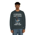 thumbnail image 4 of Don't worry I can 3d print that, 3D Printer hobbies maker - Unisex Heavy Blend Crewneck Sweatshirt, 4 of 9