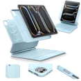 thumbnail image 1 of Funda para iPad Pro 13 con teclado ESR Rebound 360 Blue 2024 M4, 1 of 9