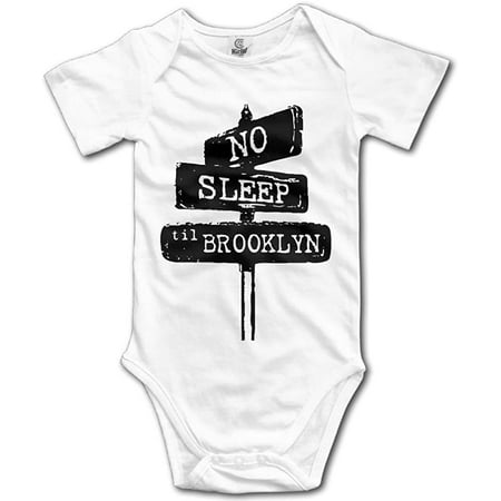 

CHYY Newborn s No Sleep Til Brooklyn Organic Baby Onesie Bodysuits
