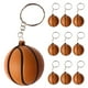 thumbnail image 1 of WORGEOUS 10PCS Mini Llaveros de Baloncesto Niños Deportes Temáticos Decoraciones de Fiesta Llaveros de Pelotas Deportivas Favores de Fiesta de Baloncesto a Granel Llaveros para Niños para Mochilas, 1 of 8
