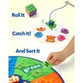 thumbnail image 2 of Juego de pesca magnético Montessori Toy Coogam con color y forma, 2 of 6