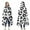 White and Black-2, variant on Wearable Blanket,White and Black Of Leopard Print Hooded Wearable Flannel Blanket for Adults & Teens,Winter Poncho Shawl Wrap Cape Cozy Anti-Pill,60"x80"