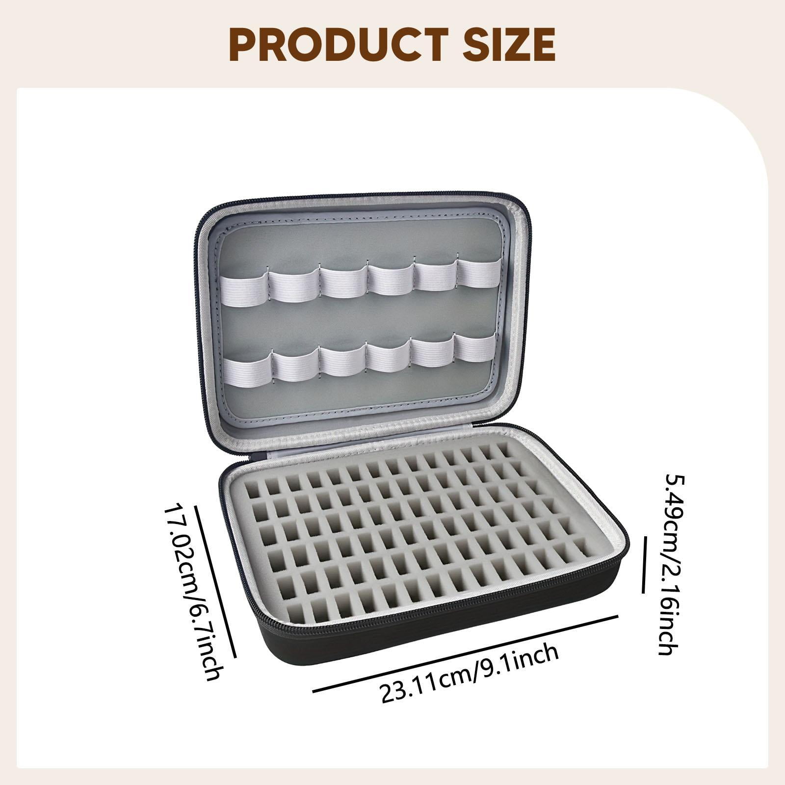 HILABEE Bobbin Box, Machine Bobbin Organizer Case, Empty Bobbins Spools Box.Sewing Craft Case Storage Organizer for Sewing Machine