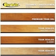 thumbnail image 2 of Premium Golden Teak Oil - Sealer, Preserver & Finish & Other Fine Woods - 16 OZ & Premium Teak Cleaner - Restore, Renew &  Old Weathered Gray Teak Furniture & Other Fine Woods, 2 of 6