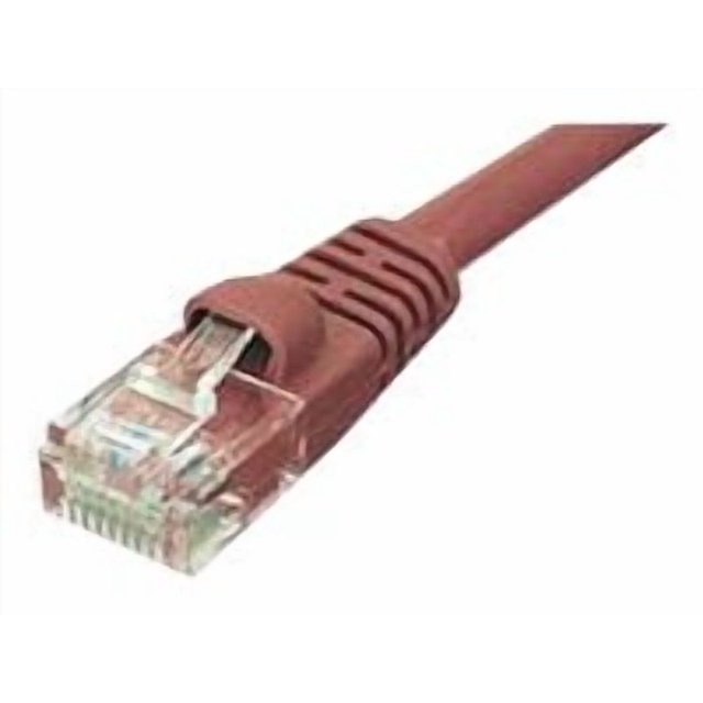 Ziotek - Patch cable - RJ-45 (M) to RJ-45 (M) - 50 ft - UTP - CAT 6 - molded, snagless, stranded - red