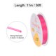 thumbnail image 2 of Cuerda elástica 0,5mm Diámetro 36 Pies Largo Unique Bargains Hilo TPU Artesanía Alambre para Pulseras Rosa, 2 of 6